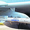 Im Bild eine Iris-T-Rakete der Firma Diehl.