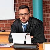 Sandro Durante, Konstanzer Rechtsanwalt, im Großen Saal des Landgerichts.