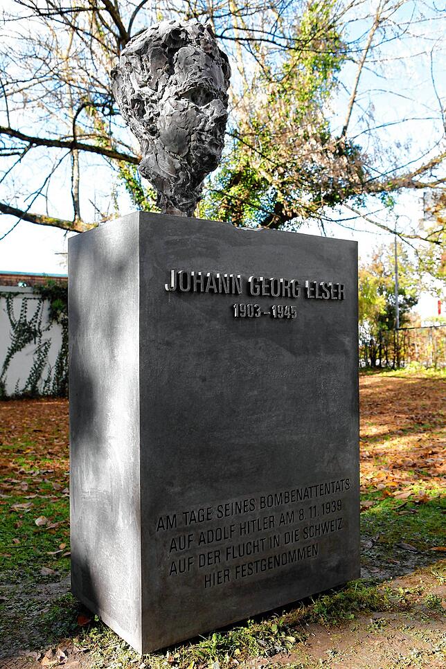 Das Denkmal im Konstanzer Wessenberg-Garten.