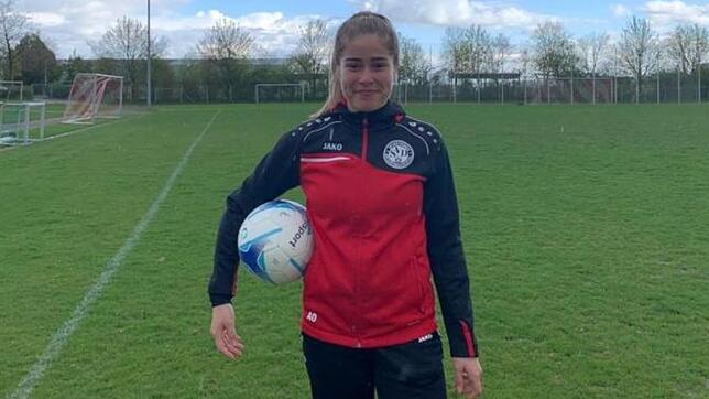 Amelie Oelkers, Spielerin des SV Deggenhausertal. | Bild: privat