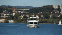 Kurs Richtung Wallhausen: Die Seegold auf dem Weg von Überlingen in den Konstanzer Vorort. Nach jetzigem Stand der Dinge ist der Betrieb ...