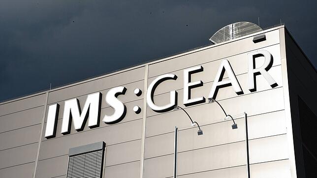 Fassade des Villinger Werks von IMS Gear. Das Unternehmen stellt etwa automatische Kofferraumverriegelungen für Autos her.