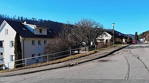 In der Baulücke zwischen dem vorderen Haus an der Ecke Königsberger-/Scheffelstraße und dem dahinter zu sehenden Gebäude soll ein ...