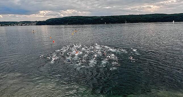 Bild 10: Galerie Swim & Run Überlingen Konstanzer Paul Nykiel siegt beim Swim & Run in Überlingen