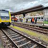 Massive Verspätungen und Zugausfälle gab es am Dienstag, 7. Januar, auf der Hochrheinstrecke, hier ein Bild vom Bahnhof Waldshut.