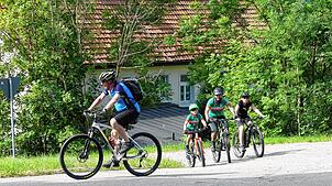 Auch die 20-Kilometer-Tour für Familien bot am Sonntag sportliche Etappen.