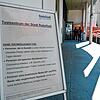 Das Testzentrum im Milchwerk Radolfzell steht für alle Willigen am kreisweiten Corona-Testtag am Wochenende offen.