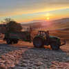 Das Bild ist kurz nach sieben Uhr in Tengen-Talheim mit Blick auf den Hohenstoffeln entstanden. Bild: Stefan Leichenauer