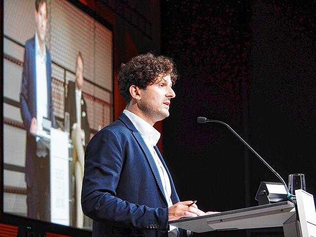 Machte den Abschluss bei der Kandidatenvorstellung der Stadt Konstanz zur Oberbürgermeisterwahl 2020: Kandidat Luigi Pantisano.