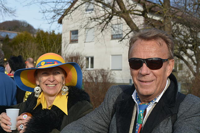 Bild 13: Bilder vom Narrenbaumsetzen in Leimbach