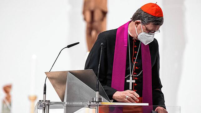Kardinal Rainer Maria Woelki nach einer Rede.