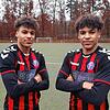 Aaron Frech (links) und sein Zwillingsbruder Tristan spielen für die Reserve des SC Konstanz-Wollmatingen.