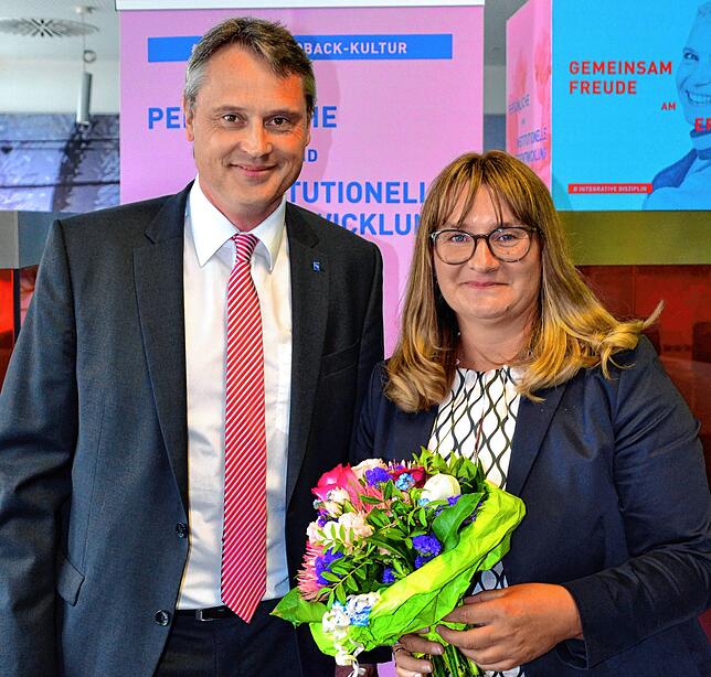 Haben beide den MCB verlassen: Ende 2019 ging Interims-Geschäftsführer Jochen Wolf, Ende 2022 Personalchefin Susan Würzner, hier bei ...