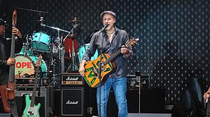 Bild : Fury in the Slaughterhouse rocken den Meersburger Schlossplatz