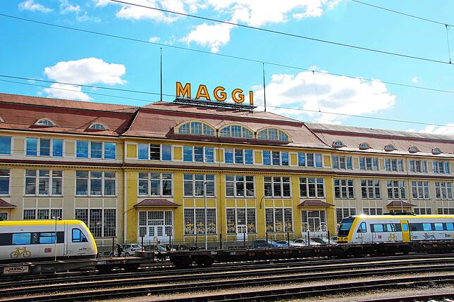 Nur von außen ruhig: Das Maggi-Werk meldet Hochbetrieb in der Produktion.