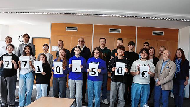 Schülerinnen und Schüler von sieben Schulen aus dem Landkreis Konstanz haben am Ehrenamtstag im vergangenen Dezember 7710,50 Euro ...