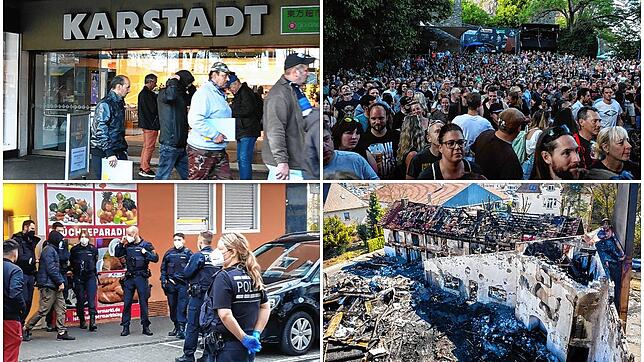 Bangen um Karstadt, Feiern auf dem Hohentwiel, Erstaunen angesichts Messerstechern und Entsetzen über einen von vielen Bränden: So war ...