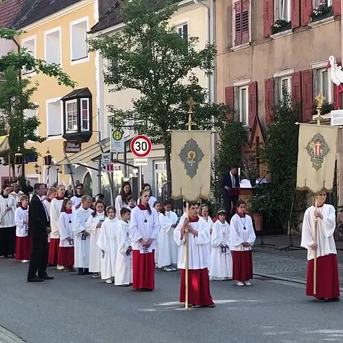 Fronleichnamsfest in Hüfingen