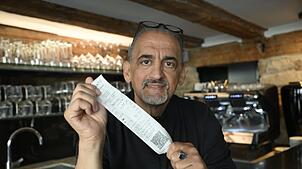Salvatore Marrazzo in seinem Restaurant: Verbraucherschützer betonen, dass Gastronomen getrennte Rechnungen nur wünschen, nicht aber ...