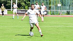 Erfolgsgarant: Jonas Gläsemann vom SV 08 Laufenburg sorgte mit seinen Treffern für den 2:0-Erfolg beim SV Bühlertal. Damit stehen die ...