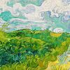 Grün, wohin man nur blickt: Auch Vincent van Gogh schätzte die Farbe des Frühlings wie hier in seinem Bild &bdquo;Grünes ...