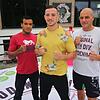 Sind bereit für die Bodensee Fightnight VIII am 14. September in Pfullendorf (von links): Renato Mansilla, Sebastian Harms-Mendez und ...