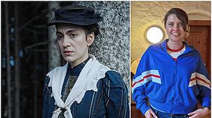 Maria Brendle (rechts) punktet mit ihrem ersten Langfilm „Friedas Fall“, links Hauptdarstellerin Julia Buchmann als Frieda, an den ...
