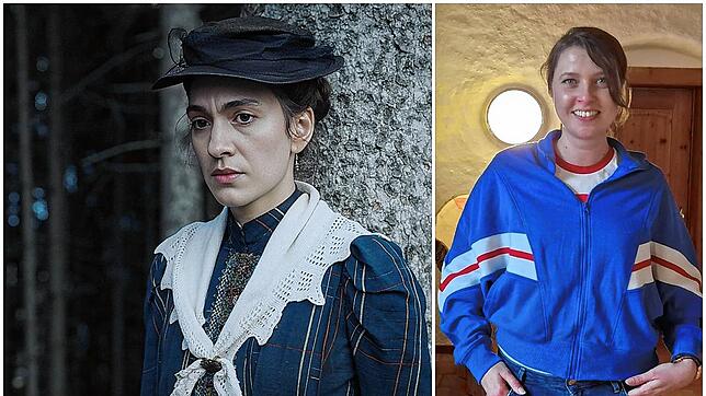 Maria Brendle (rechts) punktet mit ihrem ersten Langfilm „Friedas Fall“, links Hauptdarstellerin Julia Buchmann als Frieda, an den ...