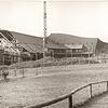Das Hauptgebäude der Waldorfschule Überlingen während der Bauarbeiten in den 70er Jahren.