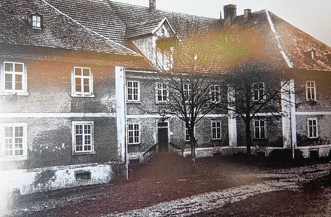 Das Bonndorfer Spital, wie es um 1900 aussah.