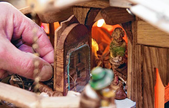 Bild 2: Bilder von der XXL-Weihnachtskrippe von Giovanni Russo