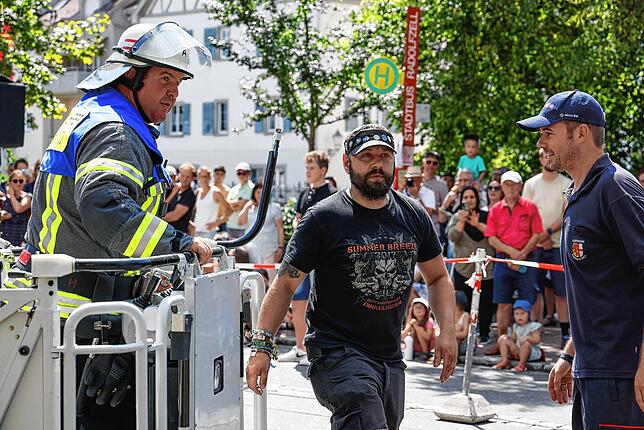 Bild 2: Bilder der Feuerwehrübung am Hausherrensamstag