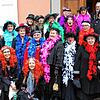 Prächtig herausgeputzt hatten sich die Damen beim beim &bdquo;Öflinger Wiiberklatsch&ldquo;.