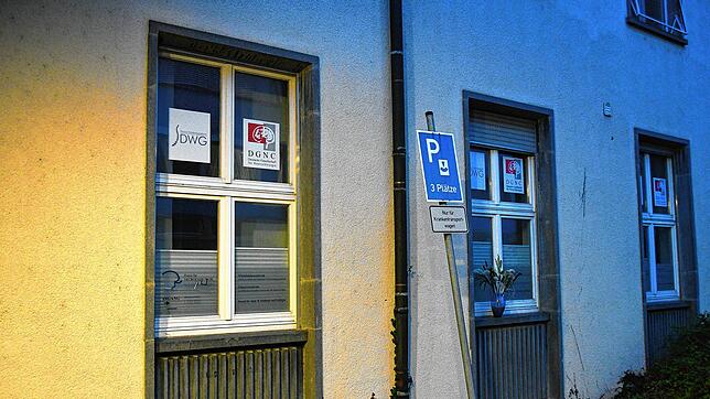 Die Praxisräume des Neurochirurgen Bahram Hashemi in einem Gebäude des Singener Krankenhauses auf einem Bild vom Dezember. Die Praxis ...