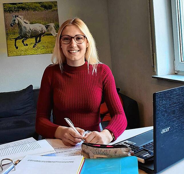 Die Radolfzellerin Alicia Joos ist wie Louis Ruf auf dem Wirtschaftsgymnasium.