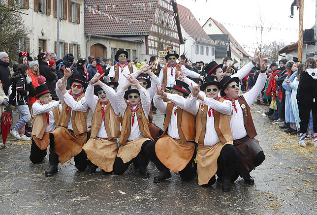 Bild 15: Bilder zum großen Narrentreffen in Pfohren (3)