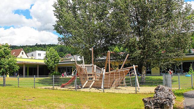 Die Kinderbetreuungseinrichtungen in Immendingen, hier die Kindertagesstätte Donaupark, waren im Mai wegen hoher Inzidenzwerte im ...