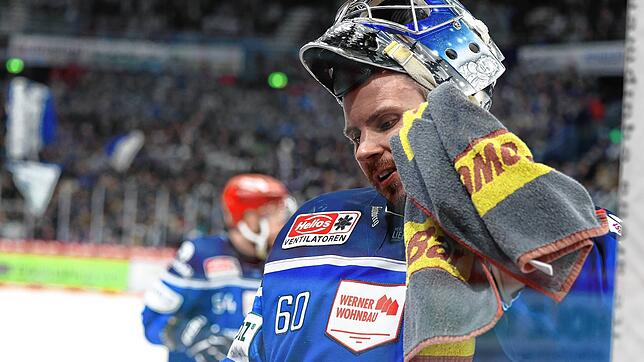 Schwenningens Joacim Eriksson verliert mit den Wild Wings das Heimspiel gegen die Straubing Tigers verdient mit 1:5.