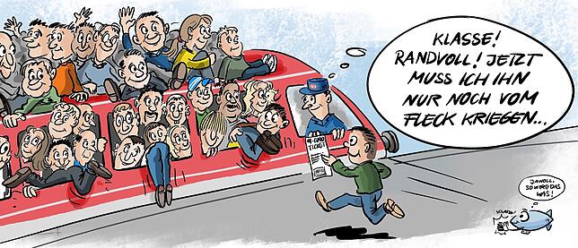 Bild 25: Die Karikatur der Woche: Reagenz verwechselt?
