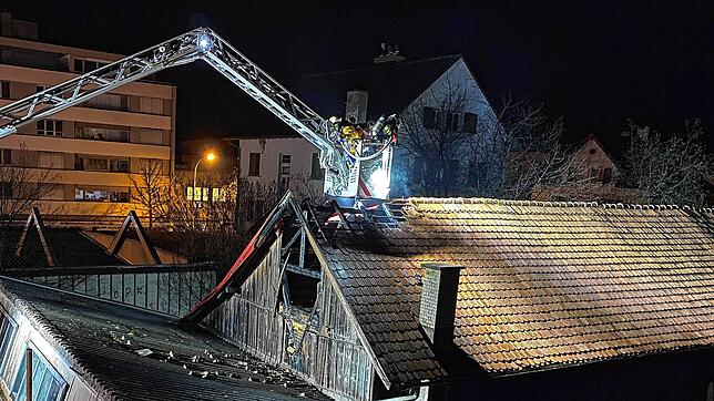 Der Schaden, den der Brand in Kreuzlingen angerichtet hat, kann laut Angaben der Kantonspolizei noch nicht beziffert werden.