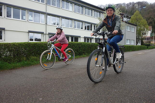 Bild 1: Wo sollen Kinder das Radfahren lernen? Verkehrsübungsplätze sind Pflicht, existieren im Kreis Waldshut aber noch nicht