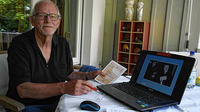 Bernd Caesar, Vorsitzender des Arbeitskreises Heimatgeschichte Kluftern, beschäftigte sich intensiv mit der Zeit rund um die ...