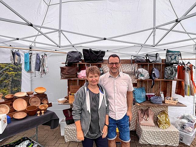 Bild 2: Mit guter Laune gegen das schlechte Wetter beim Familientag in Wutöschingen