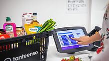 In einem Tante Enso scannen die Kunden die Waren selbst. Und das rund um die Uhr – auch in Bernau. Bild: Enso eCommerce GmbH