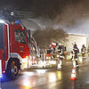 Gelungene Herbstprobe des THW in Kooperation mit der Feuerwehr Donaueschingen und dem DRK. Schön zu sehen die Rauchentwicklung über der ...
