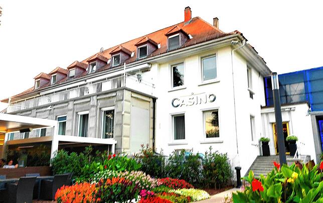 Die Adresse passt zum Casino: Seestraße 21.