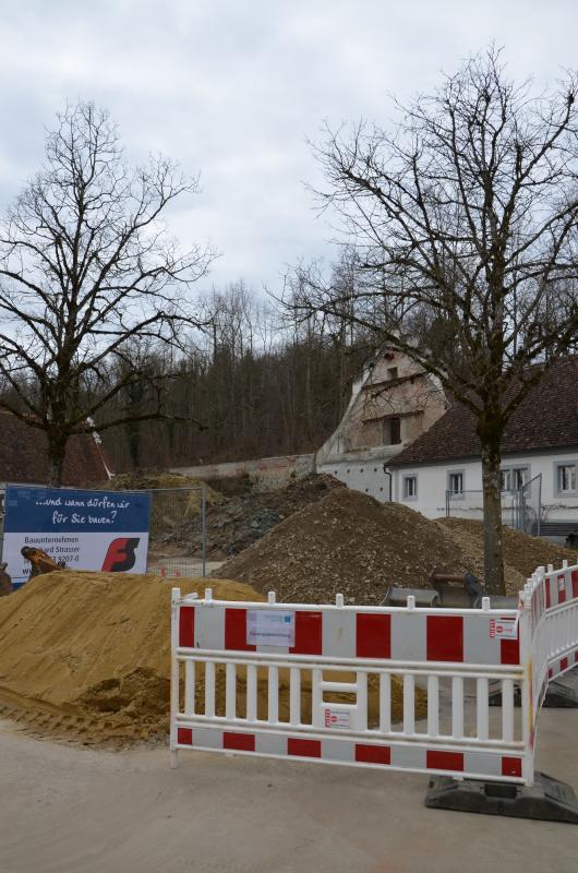 Die Schrote wird völlig neu aufgebaut und später als Multifunktionsgebäude genutzt.