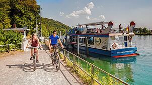 Zwei Seiten des Hochrheins lassen sich bei dieser Radtour erkunden.