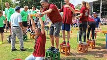 Die Freiwillige Feuerwehr Abteilung Wald richtet am Sonntag, 24. Juli, ab 14.30 Uhr das Gauditurnier aus. Wetten, dass das Element ...