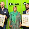 Wurden mit dem Gerhard-Thielcke-Preis ausgezeichnet: Die beiden Imker Tobias Miltenberger (links) und David Gerstmeier mit der ...